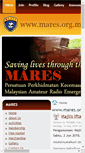 Mobile Screenshot of mares.org.my